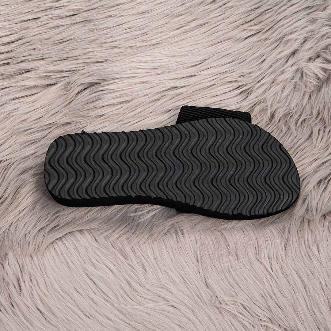 Illyria | Slide Sandals with Statement Buckle