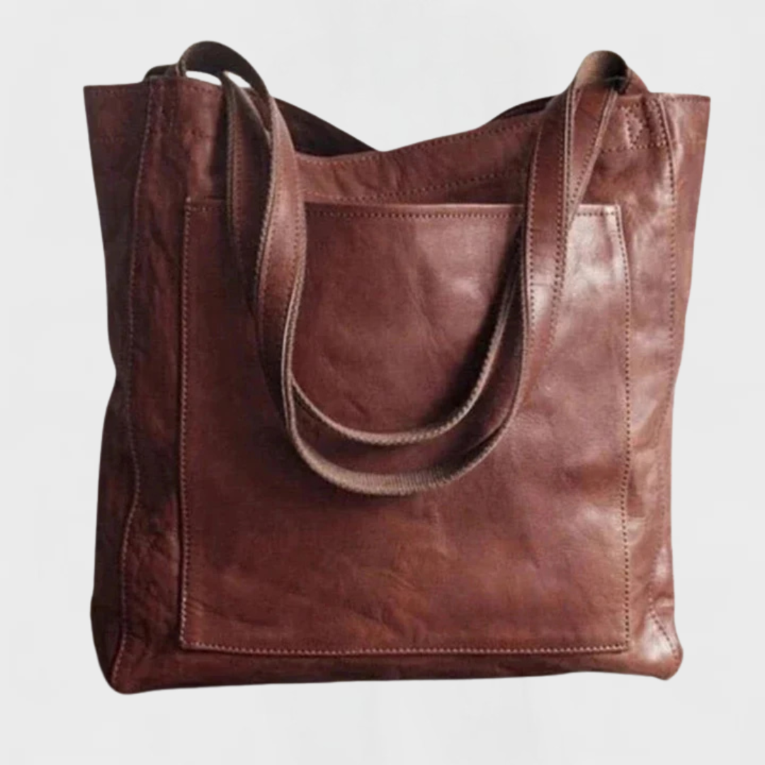 Ismerelda | Classic Tote Bag with Front Pocket