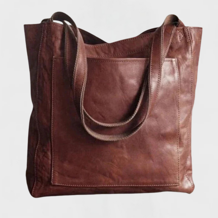 Ismerelda | Classic Tote Bag with Front Pocket
