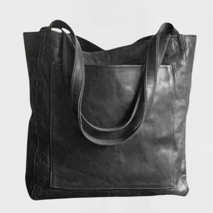 Ismerelda | Classic Tote Bag with Front Pocket