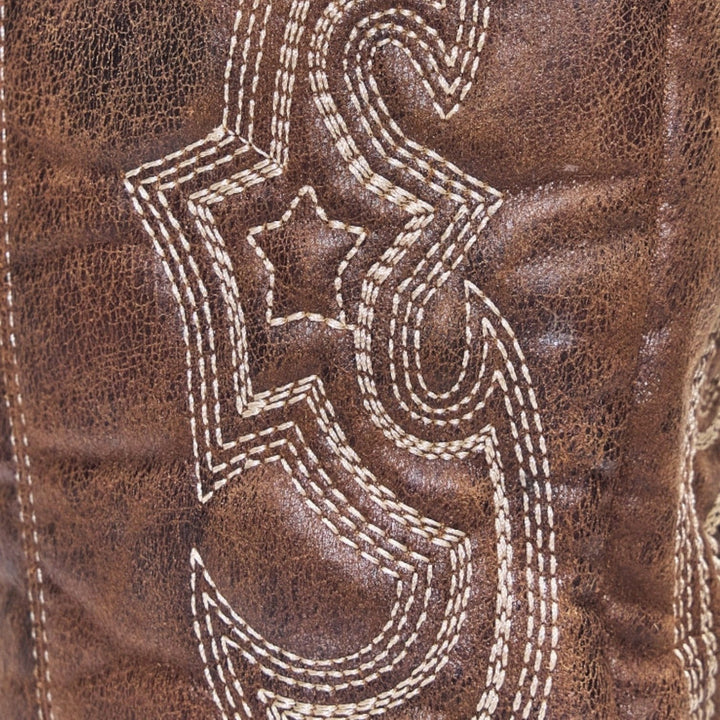 Janie | Western Knee High Boots with Embroidered Detail