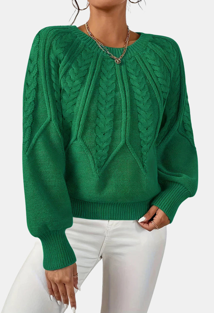 Jaycee | Cable Knit Sweater with Relaxed Fit