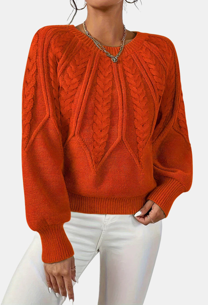 Jaycee | Cable Knit Sweater with Relaxed Fit