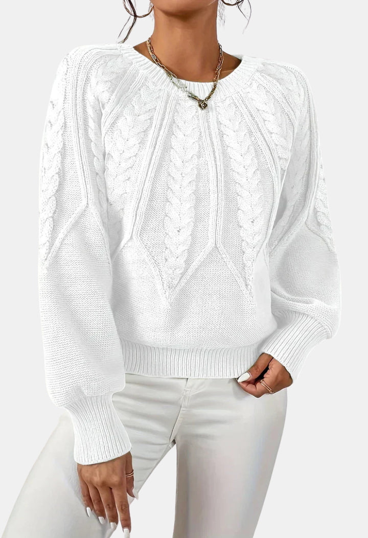 Jaycee | Cable Knit Sweater with Relaxed Fit