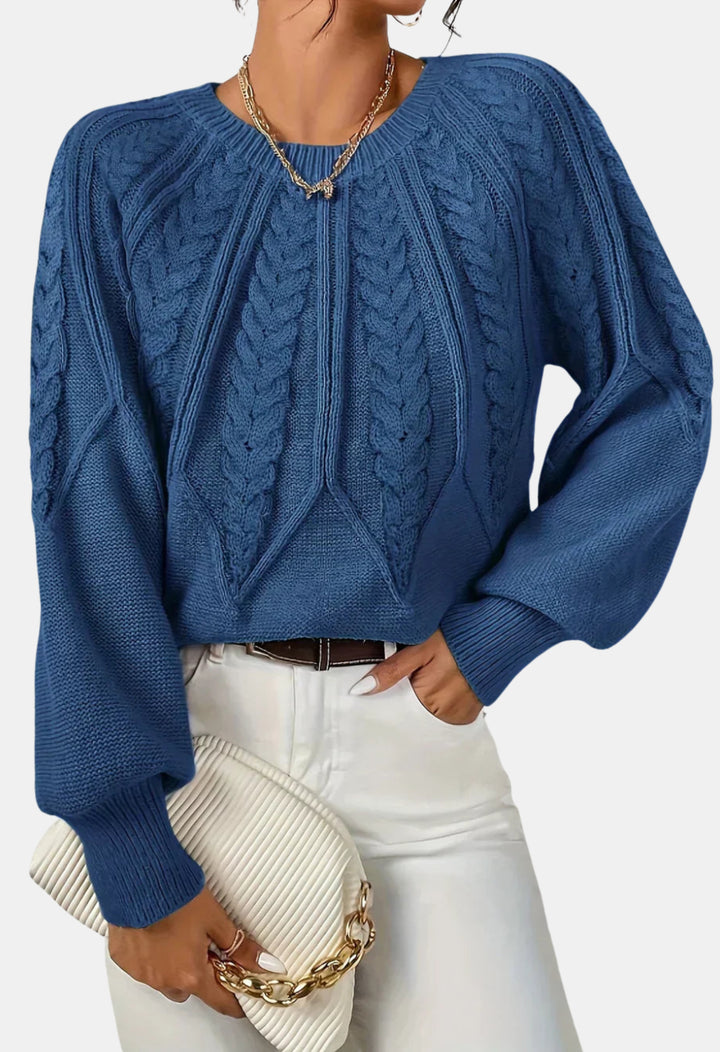 Jaycee | Cable Knit Sweater with Relaxed Fit