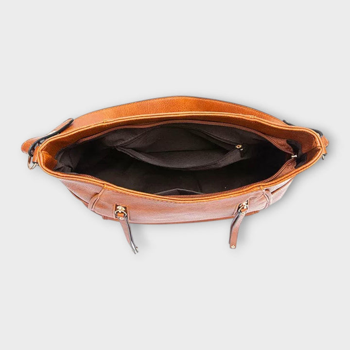 Jonessa | Shoulder Bag with Multiple Zip Pockets