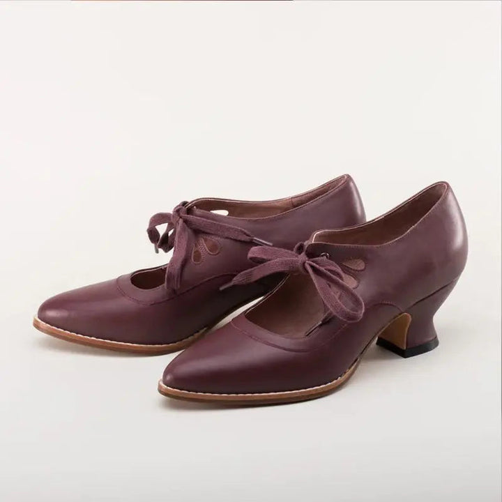 Juliette | Classic Mary Jane Heels with Cutout Detail