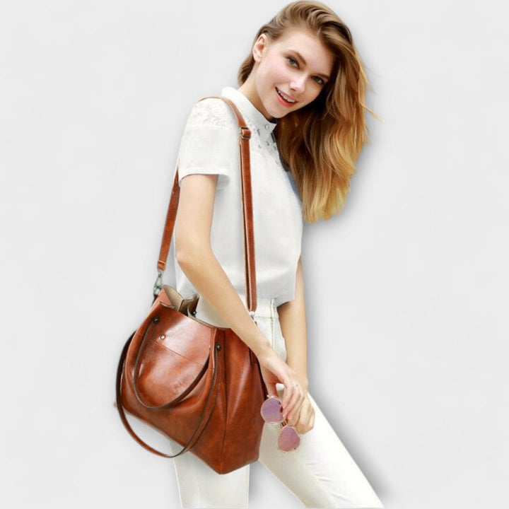 Karmella | Classic Tote Bag with Drawstring Sides