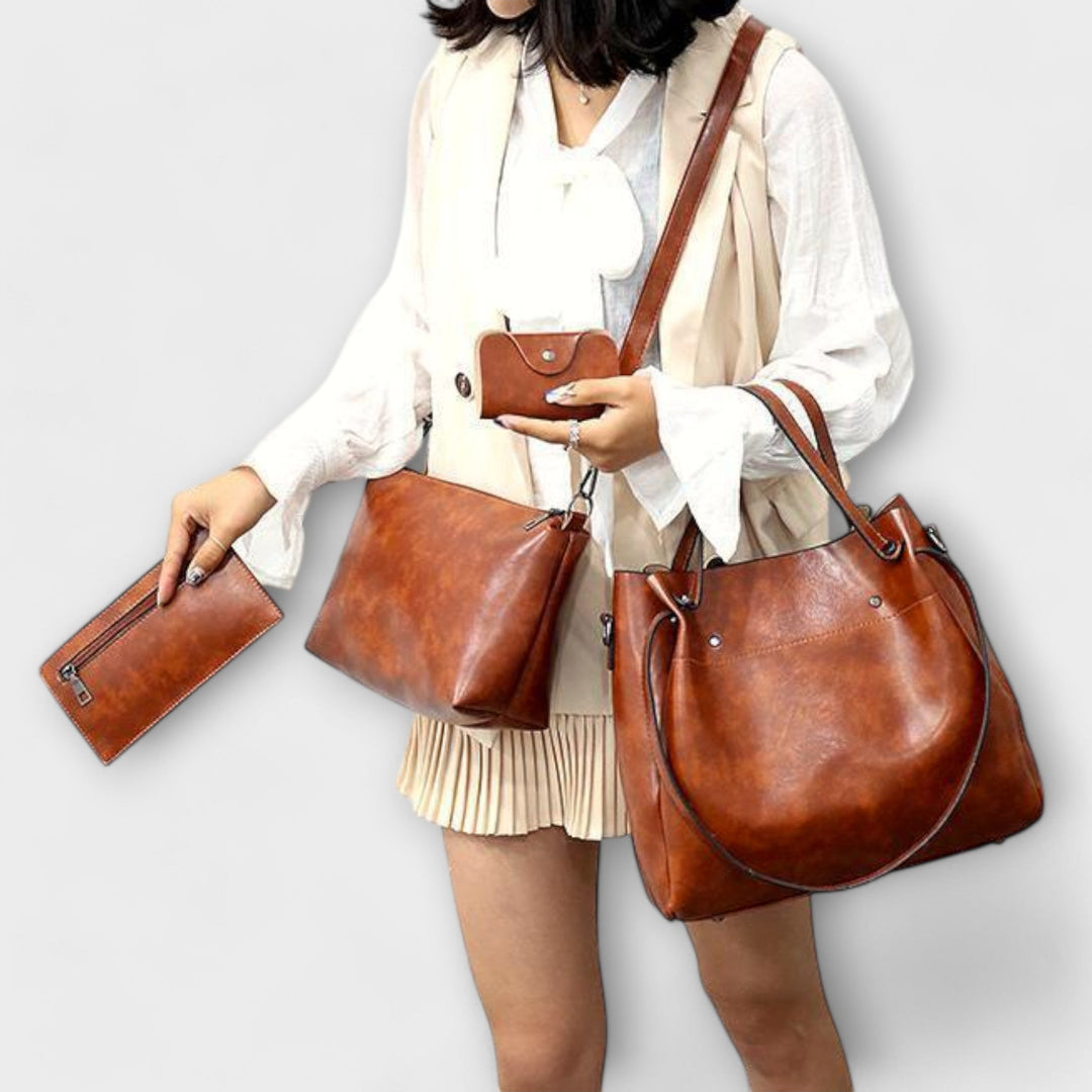 Karmella | Classic Tote Bag with Drawstring Sides