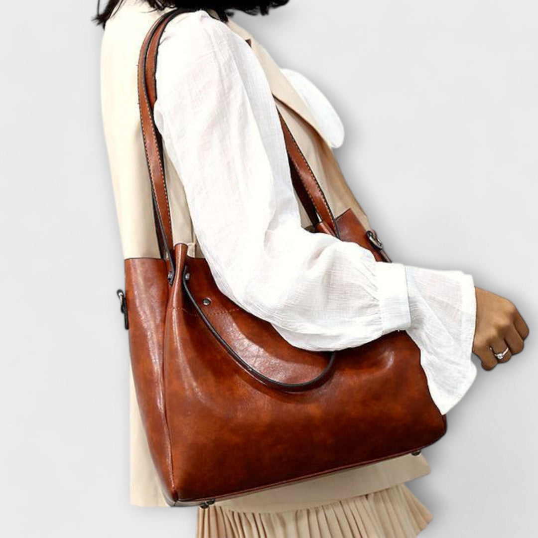 Karmella | Classic Tote Bag with Drawstring Sides