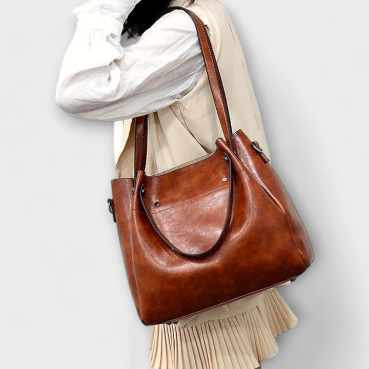 Karmella | Classic Tote Bag with Drawstring Sides