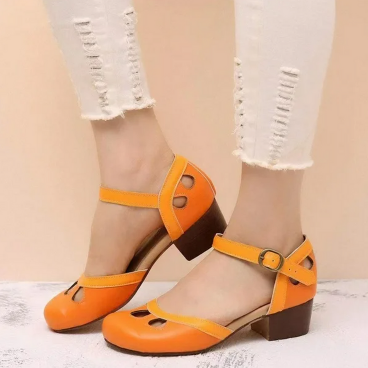 Keira | Mary Jane Heels With Cutout Detail
