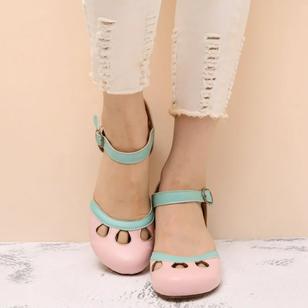 Keira | Mary Jane Heels With Cutout Detail