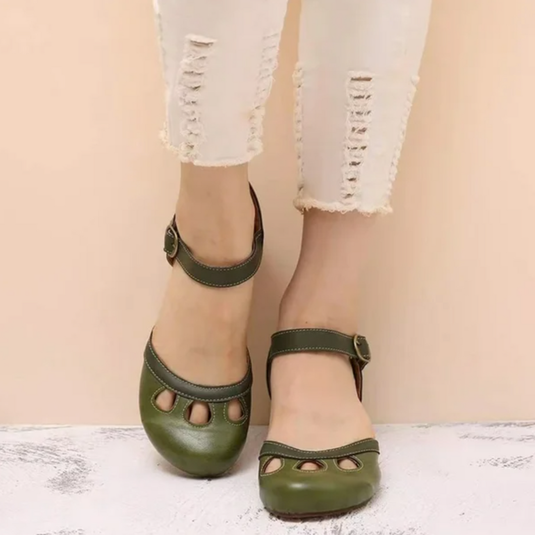 Keira | Mary Jane Heels With Cutout Detail