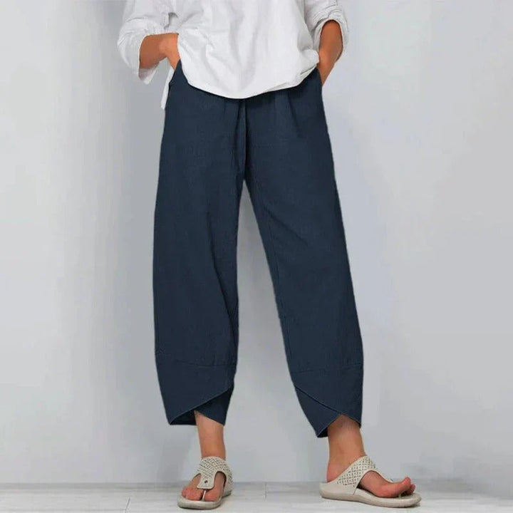 Keira | Relaxed Tapered Pants With Elastic Waist