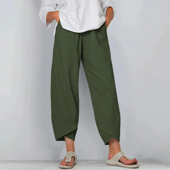 Keira | Relaxed Tapered Pants With Elastic Waist