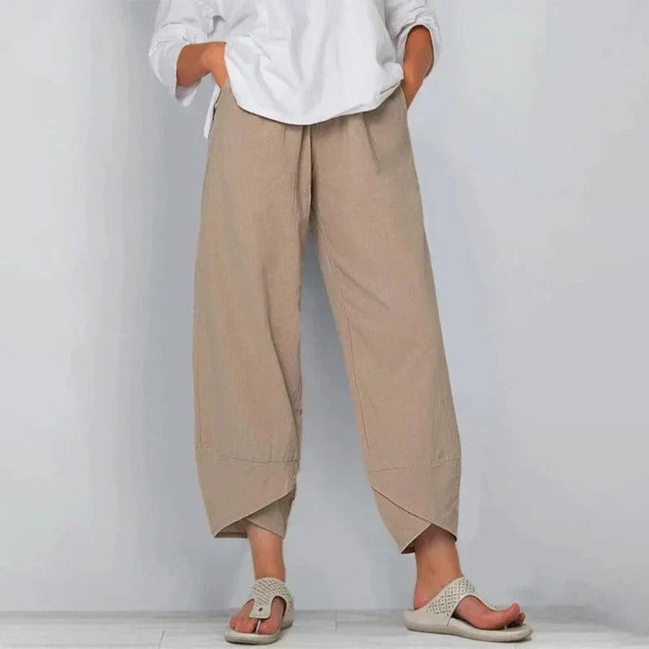 Keira | Relaxed Tapered Pants With Elastic Waist