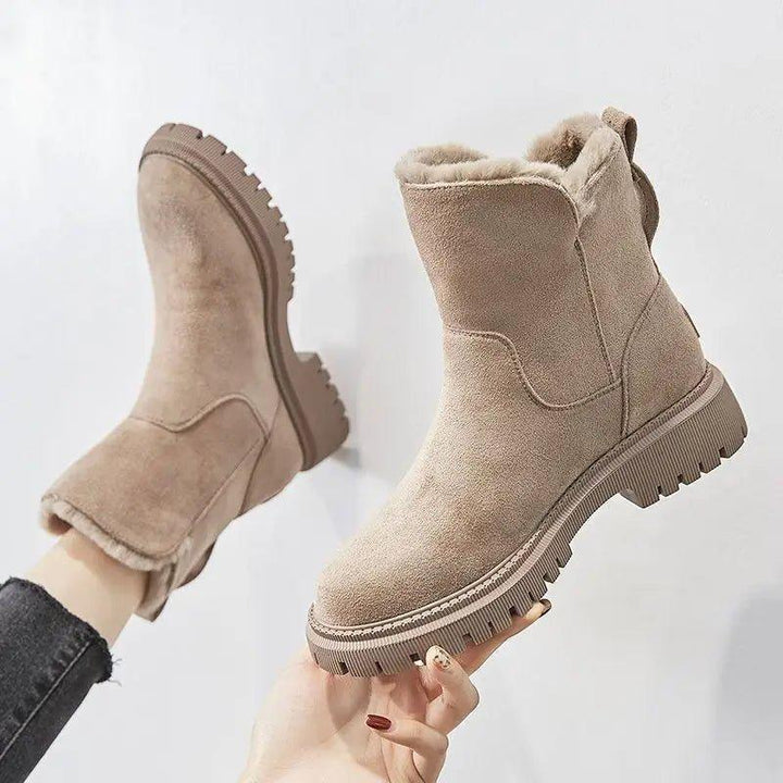 Kimbra | Platform Ankle Boots with Side Zip