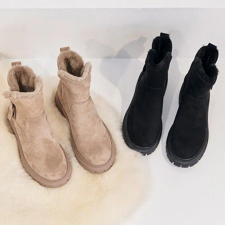 Kimbra | Platform Ankle Boots with Side Zip
