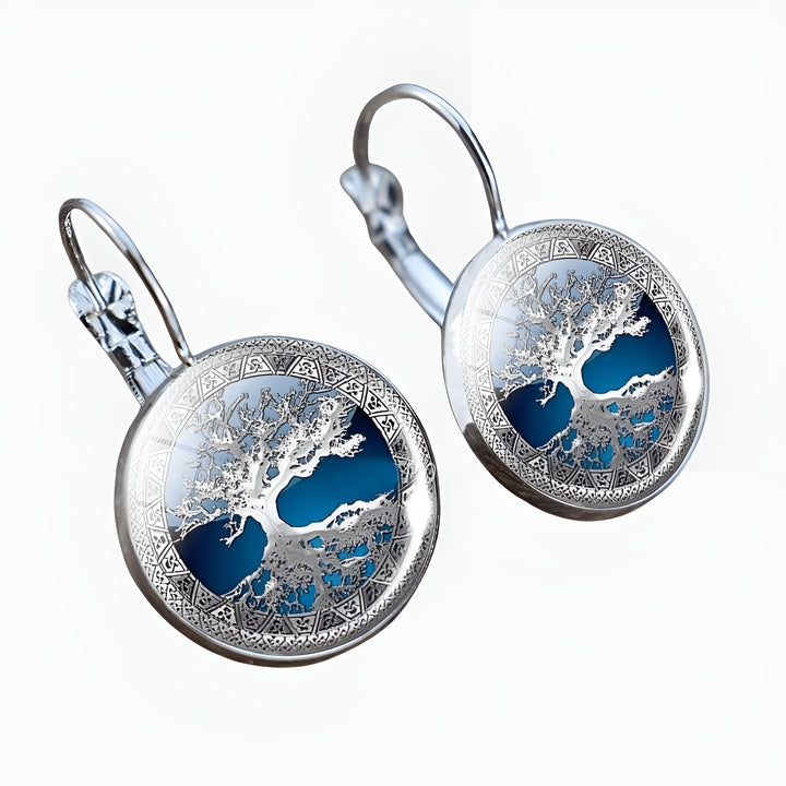 Kinslee | Tree of Life Drop Earrings
