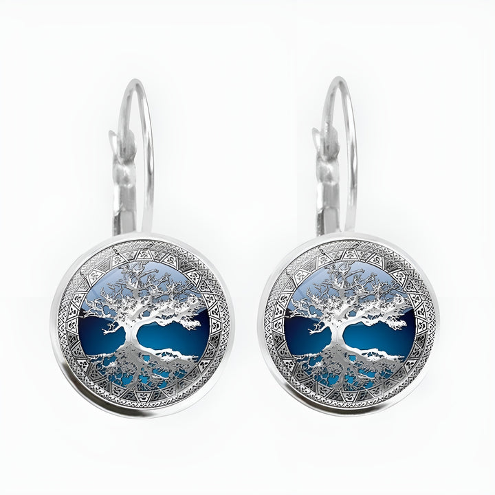 Kinslee | Tree of Life Drop Earrings
