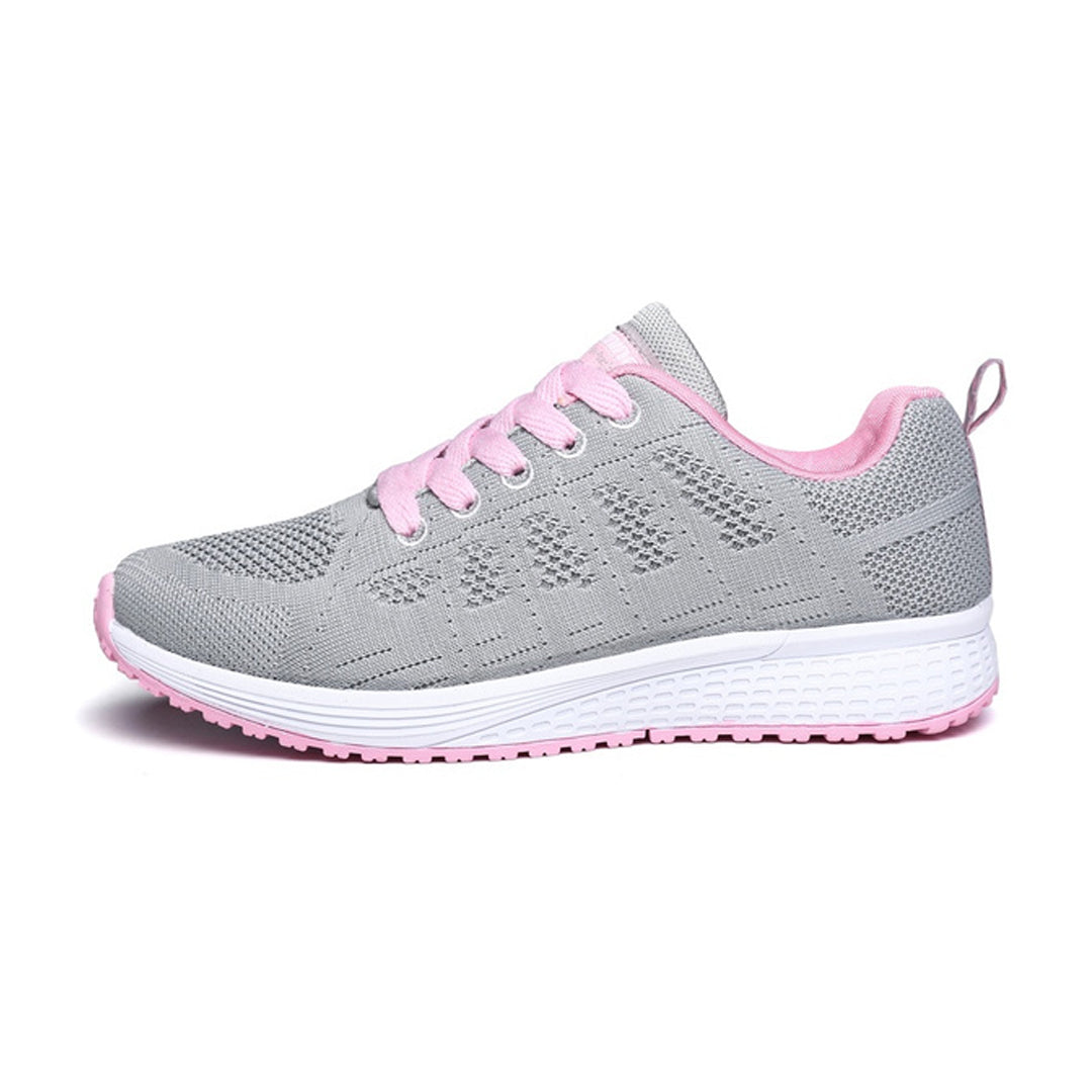Lena | Mesh Sneakers with Lace Up Design