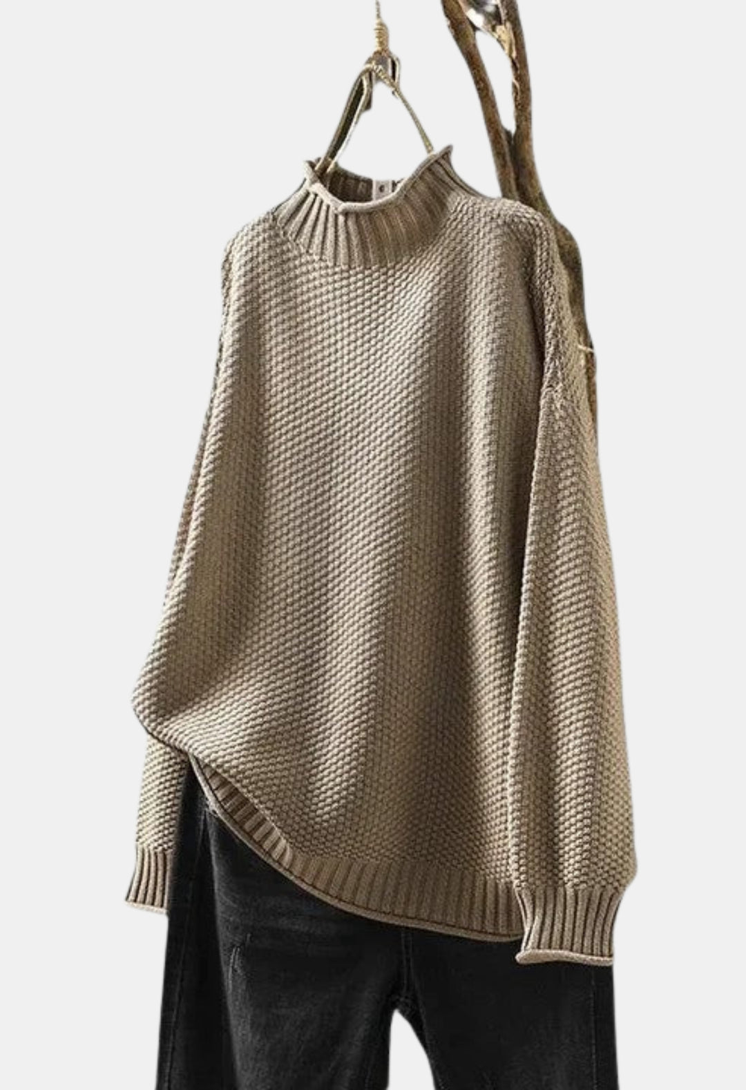 Lennie | Textured Turtleneck Knit Sweater