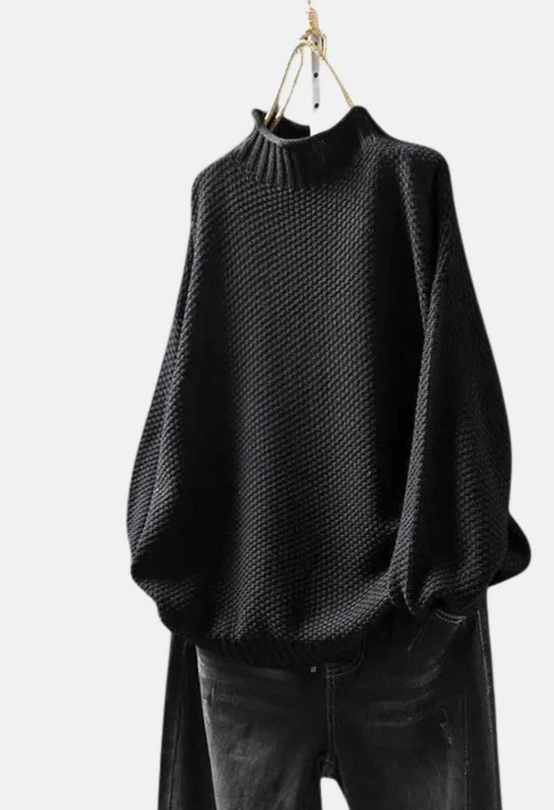 Lennie | Textured Turtleneck Knit Sweater