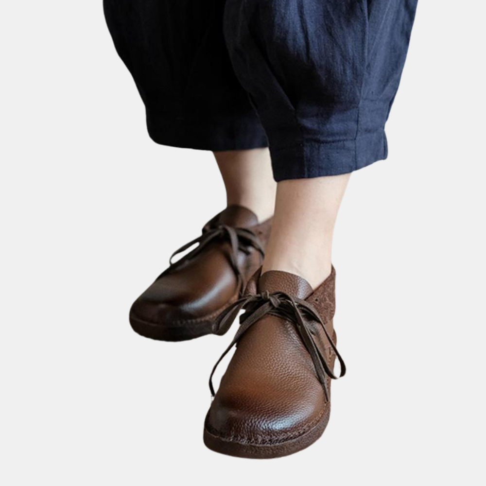 Lillian | Casual Lace Up Ankle Shoes