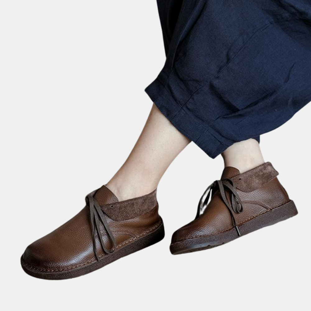 Lillian | Casual Lace Up Ankle Shoes