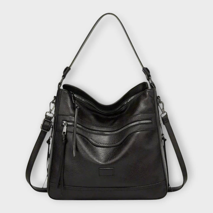 Lina | Shoulder Bag with Multiple Zip Pockets