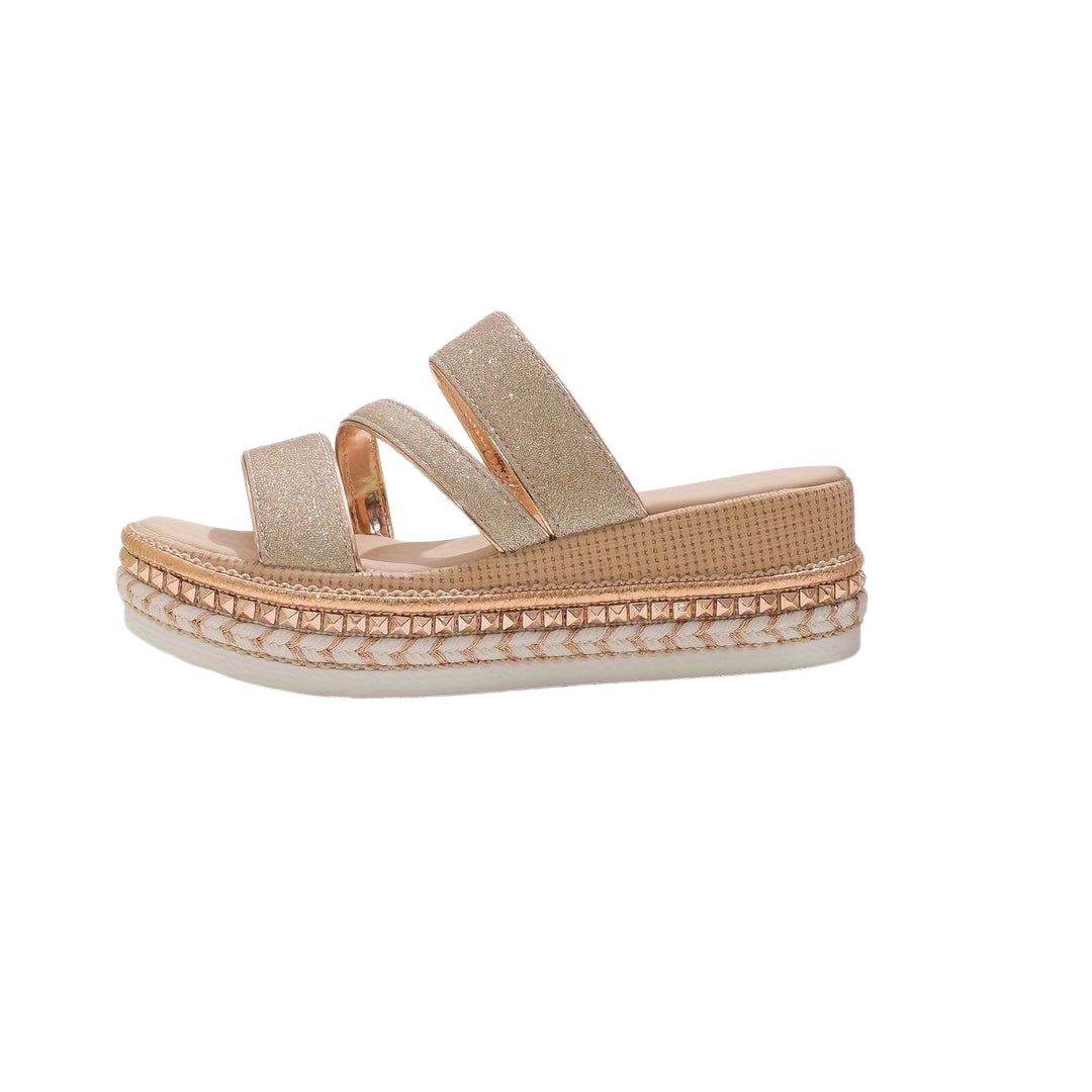 Lubna | Chic Platform Sandals with Strappy Upper