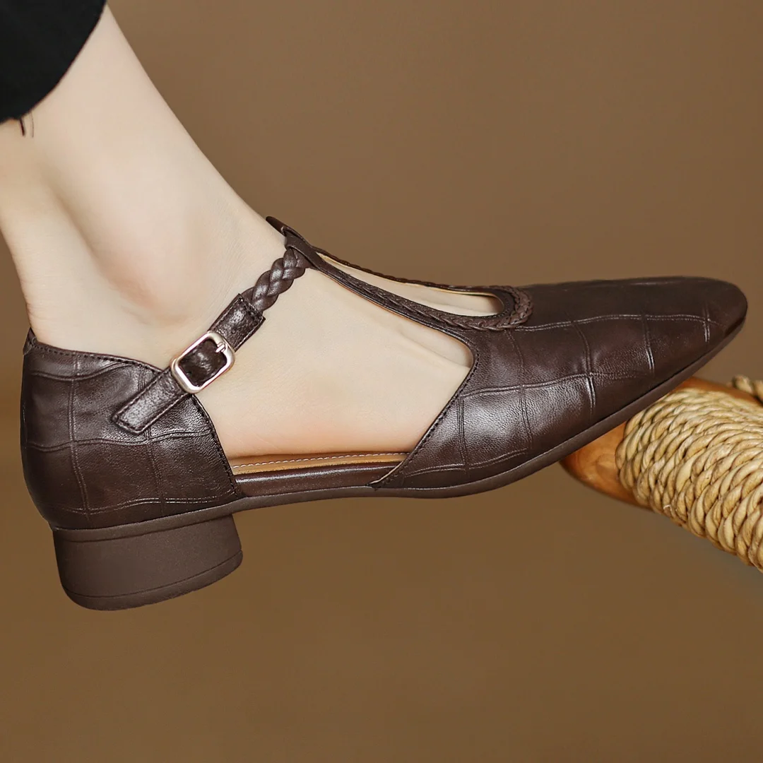 Margot | T-Strap Mary Jane Flats