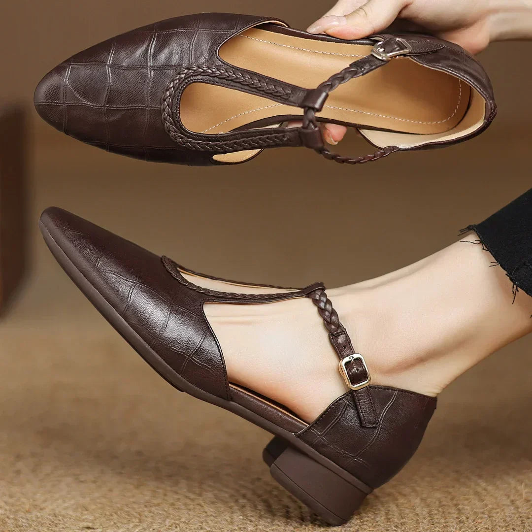 Margot | T-Strap Mary Jane Flats