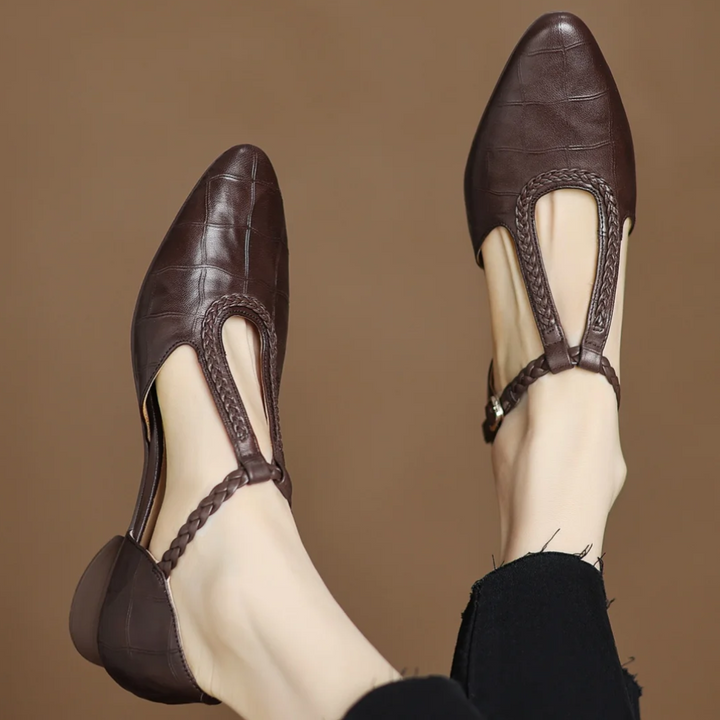 Margot | T-Strap Mary Jane Flats