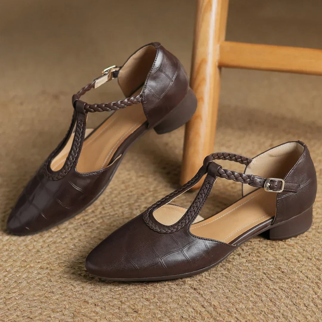 Margot | T-Strap Mary Jane Flats