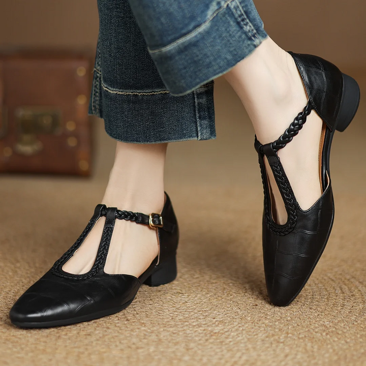 Margot | T-Strap Mary Jane Flats