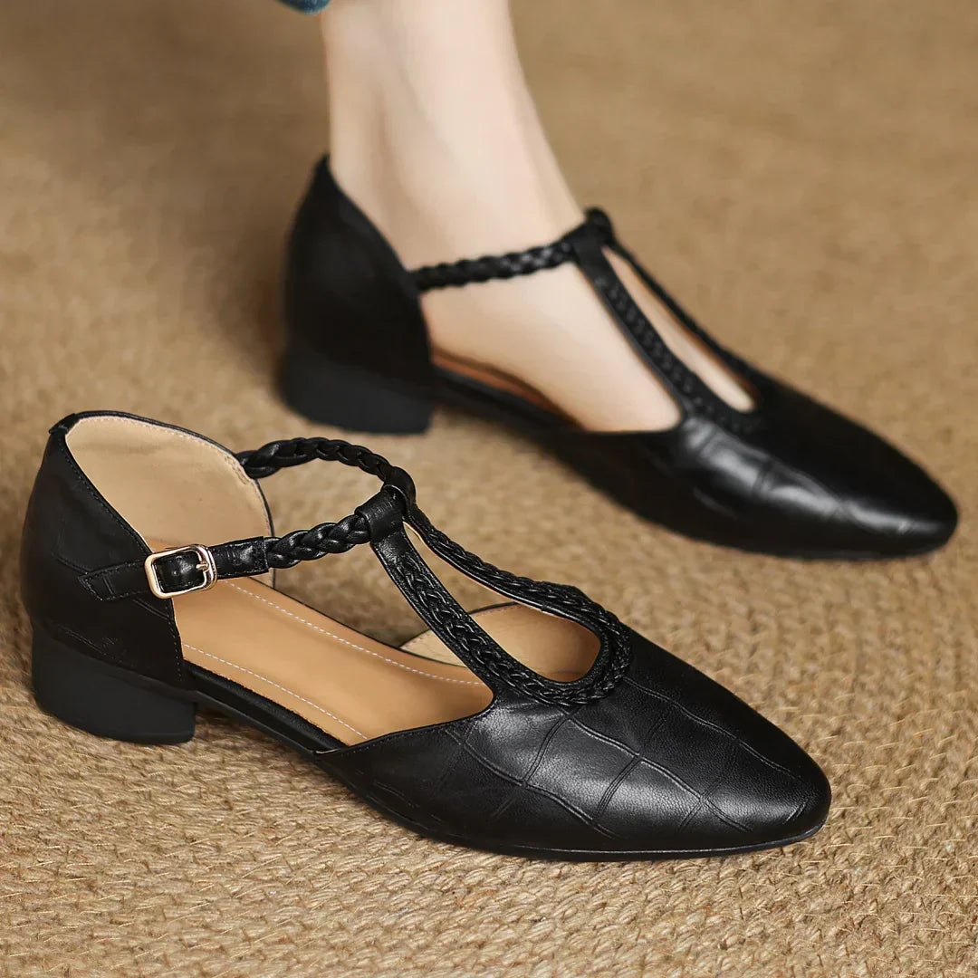 Margot | T-Strap Mary Jane Flats