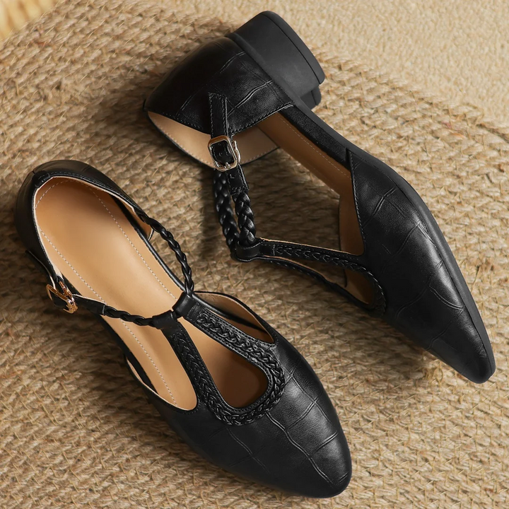 Margot | T-Strap Mary Jane Flats