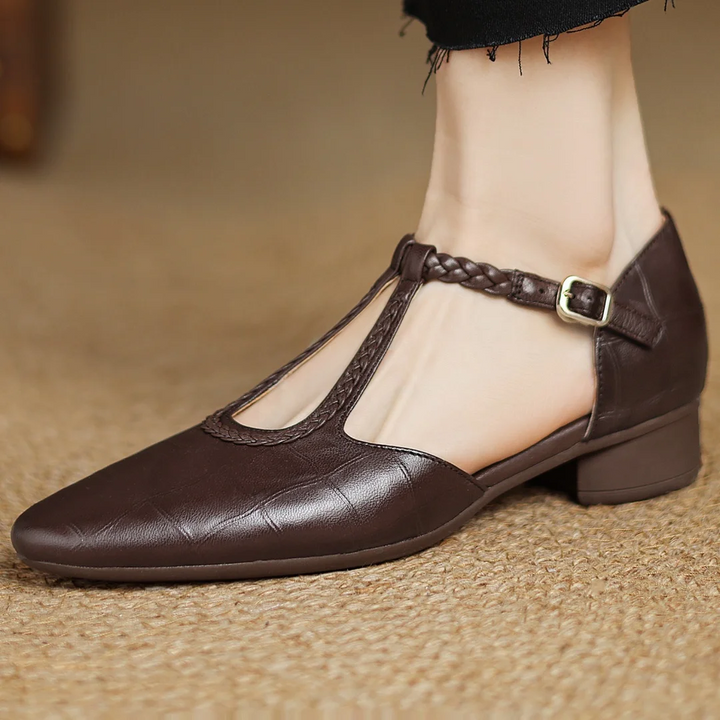 Margot | T-Strap Mary Jane Flats