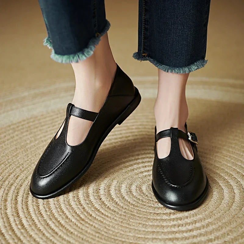 Martha | Classic T Strap Mary Jane Shoes