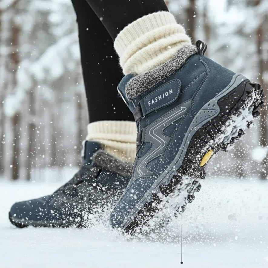 Megan | Winter Ankle Boots With Strap Detail