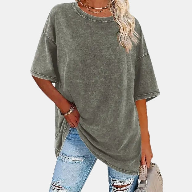 Mirelle | Oversized Crew Neck T Shirt