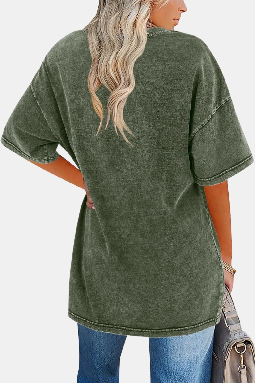 Mirelle | Oversized Crew Neck T Shirt