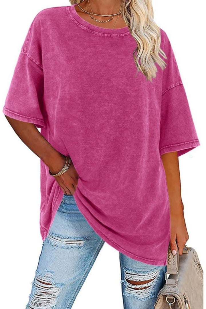 Mirelle | Oversized Crew Neck T Shirt