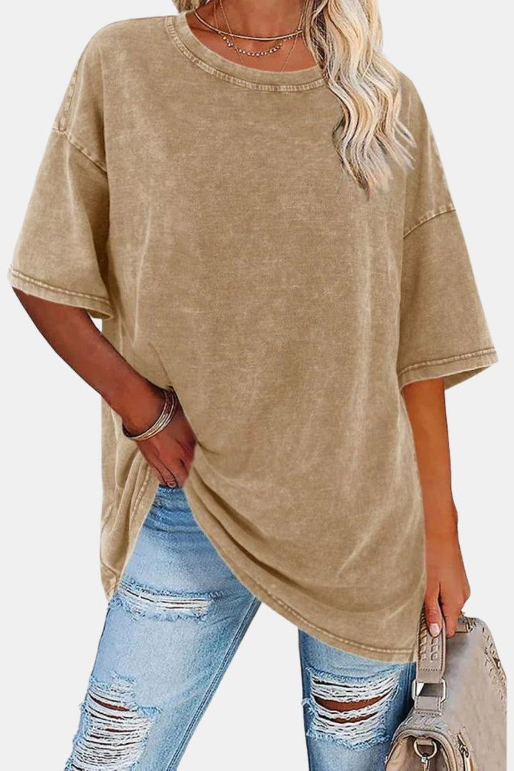 Mirelle | Oversized Crew Neck T Shirt