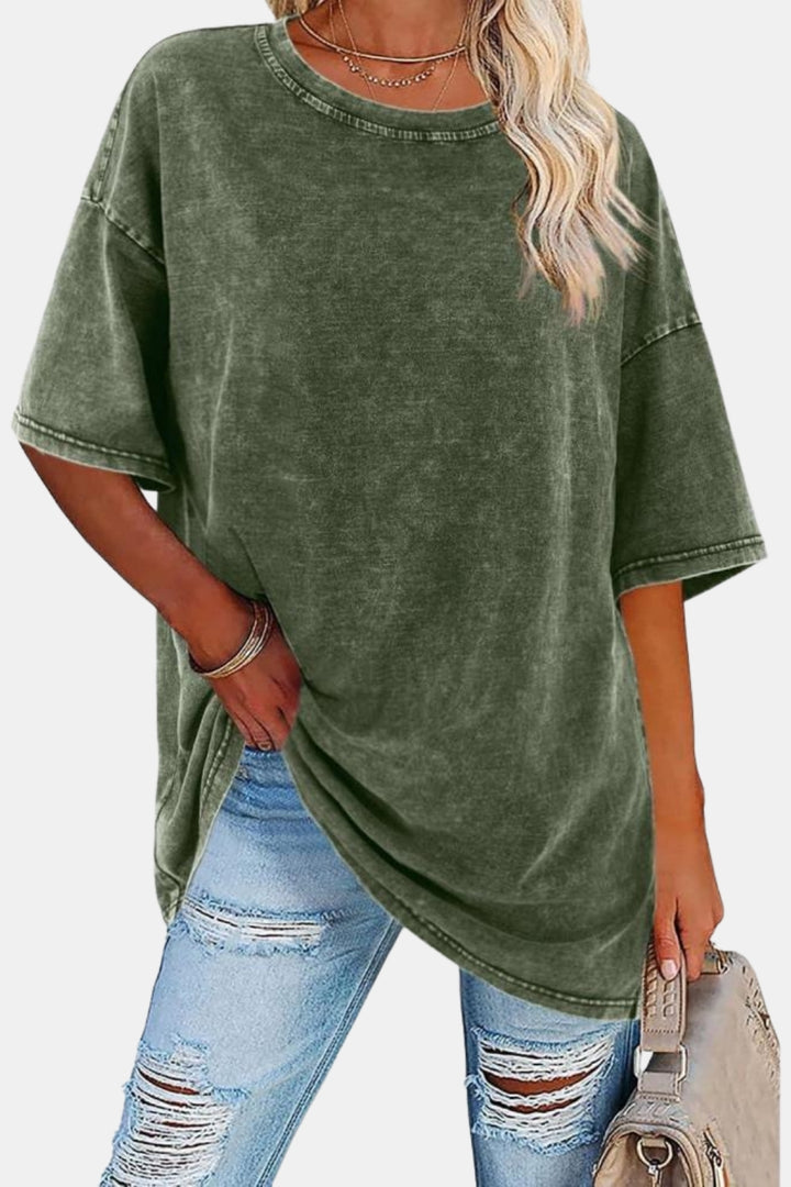 Mirelle | Oversized Crew Neck T Shirt