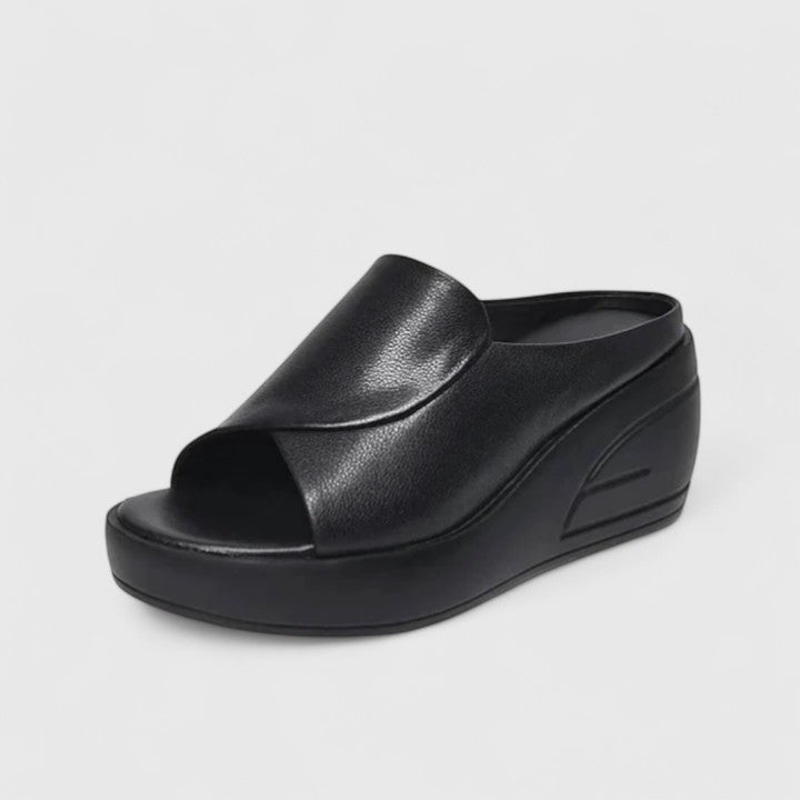 Monica | Platform Wedge Sandals with Open Toe