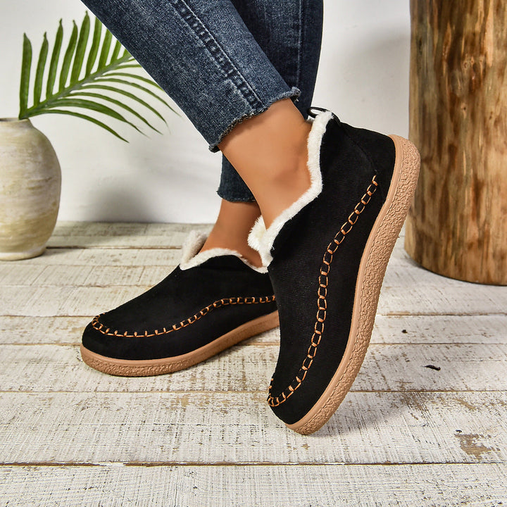Naomi | Lined Slip On Ankle Boots