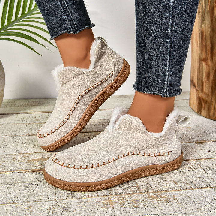 Naomi | Lined Slip On Ankle Boots